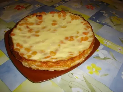 Пиріг з курагою 1