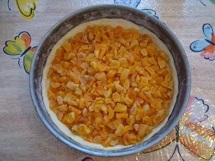 Пиріг з курагою 1