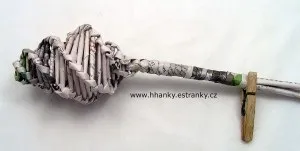 Плетіння з газетних трубочок