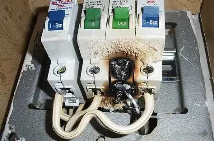 Чому вибиває автомат в щитку, можливі причини (автомат) Чому вибиває автомат в щитку, можливі причини