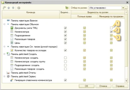 Підсистеми і настройка інтерфейсу