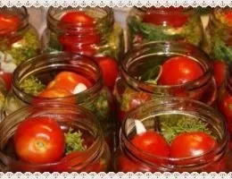 Помідори на зиму корисне - закачування (помідори мариновані зиму) Помідори на зиму корисне - закачування