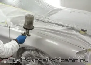 Фарбування елемента авто