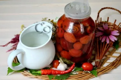 Помідори, мариновані з сливами - покроковий рецепт з фото, консервування (консервування) Помідори, мариновані з сливами - покроковий рецепт з фото, консервування