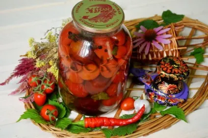 Помідори, мариновані з сливами - покроковий рецепт з фото, консервування (помідори) Помідори, мариновані з сливами - покроковий рецепт з фото, консервування
