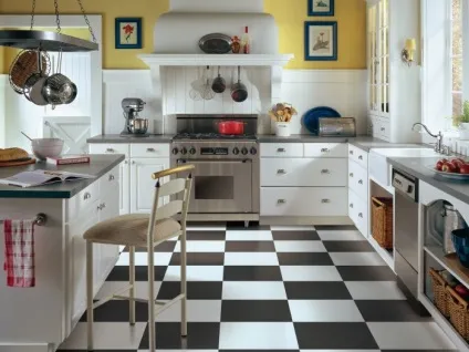 Пол на кухні (39 фото) відео-інструкція - як і чим вирівняти своїми руками, варіанти оформлення (своїми) Пол на кухні (39 фото) відео-інструкція - як і чим вирівняти своїми руками, варіанти оформлення