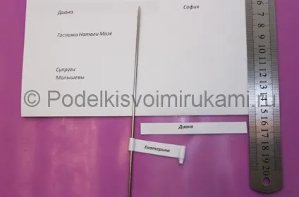 Посадочні картки для гостей своїми руками (картки для гостей) Посадочні картки для гостей своїми руками