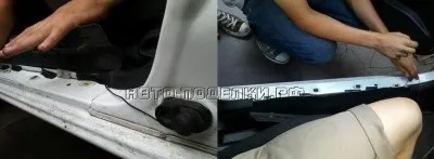Попереджувальна підсвічування для краю двері автомобіля, вироби для авто (припаяти додатковий провід) Попереджувальна підсвічування для краю двері автомобіля, вироби для авто