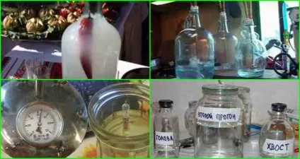 Причини при розведенні водою і зберіганні мутніє самогон
