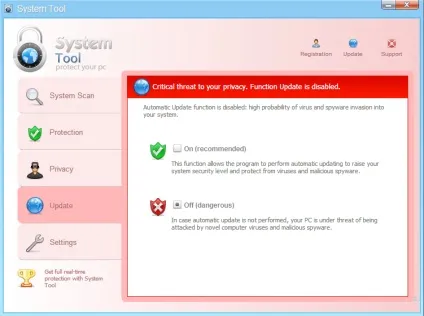Попередження про фіктивної антивірусній програмі system tool (антивірусної) Попередження про фіктивної антивірусній програмі system tool