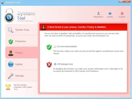 Попередження про фіктивної антивірусній програмі system tool (антивірусної) Попередження про фіктивної антивірусній програмі system tool