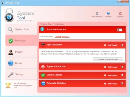 Попередження про фіктивної антивірусній програмі system tool (фіктивної) Попередження про фіктивної антивірусній програмі system tool