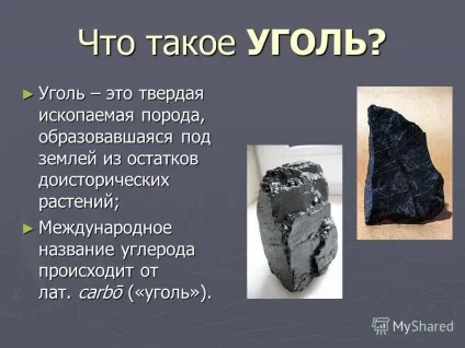 Презентація на тему вугілля що таке вугілля вугілля - це тверда викопна порода, що утворилася під (викопна) Презентація на тему вугілля що таке вугілля вугілля - це тверда викопна порода, що утворилася під