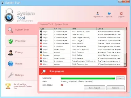 Попередження про фіктивної антивірусній програмі system tool (антивірусної) Попередження про фіктивної антивірусній програмі system tool