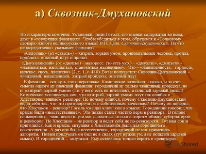 Презентація на тему говорять прізвища - в п'єсі н (прізвища) Презентація на тему говорять прізвища - в п'єсі н