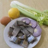Просто свято - форшмак з оселедця (оселедця селерою яйцем) Просто свято - форшмак з оселедця