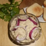 Просто свято - форшмак з оселедця (оселедця селерою яйцем) Просто свято - форшмак з оселедця