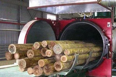 Просочені дерев'яні опори освітлення (освітлення) Просочені дерев'яні опори освітлення
