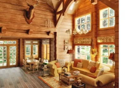 Проекти дерев'яних норвезьких будинків з лафета, колоди і бруса (проекти) Проекти дерев'яних норвезьких будинків з лафета, колоди і бруса