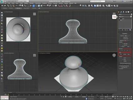 Просте моделювання сплайна в 3ds max