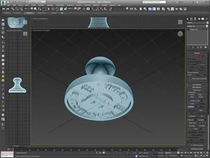 Просте моделювання сплайна в 3ds max