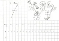 Прописи цифри для дітей 5, 6, 7 років (скачати, роздрукувати)
