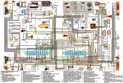 Проводка на газелі її заміна, пошук несправностей і доступна схема живлення (2705 3302 інших) Проводка на газелі її заміна, пошук несправностей і доступна схема живлення