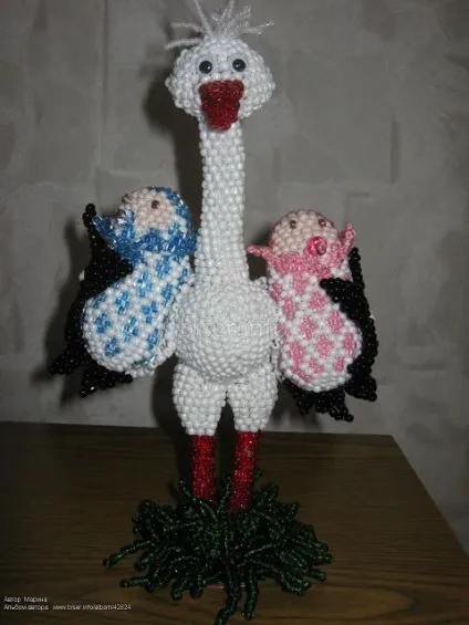 Птахи з бісеру