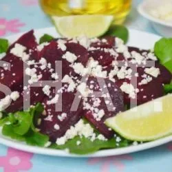 Салат з бринзою, помідорами і огірками (салат з бринзою помідорами і огірками рецепт) Салат з бринзою, помідорами і огірками