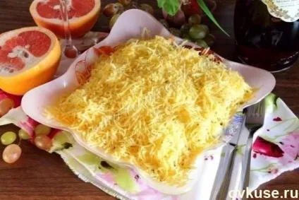 Салати з куркою - прості рецепти (порізати середніми кубиками) Салати з куркою - прості рецепти