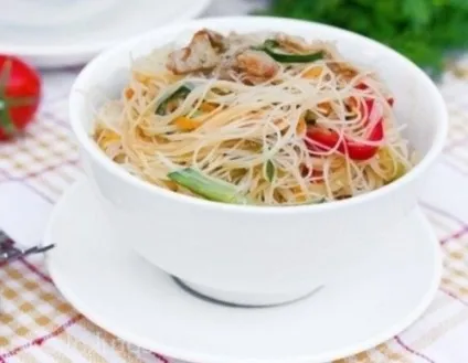 Салат з фунчозой покроковий рецепт з фото (фунчозой) Салат з фунчозой покроковий рецепт з фото