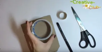 Капелюшок з картону і тканини своїми руками (тканини) Капелюшок з картону і тканини своїми руками