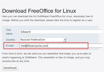 Softmaker freeoffice - безкоштовний офісний пакет в ubuntu