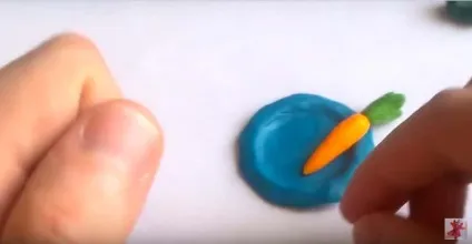Зліпити овочі і фрукти з пластиліну (овочі) Зліпити овочі і фрукти з пластиліну
