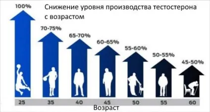 Зниження тестостерону - причини, ознаки і лікування