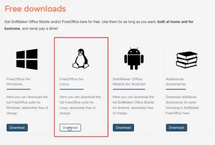 Softmaker freeoffice - безкоштовний офісний пакет в ubuntu