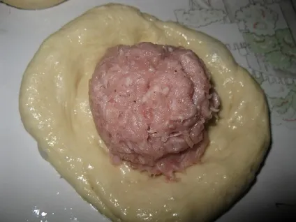 Соковиті біляші з м'ясом (соковиті) Соковиті біляші з м'ясом