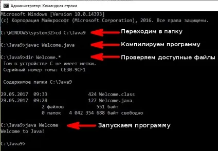 Створення, компіляція і виконання java програм - підручник програмування на java