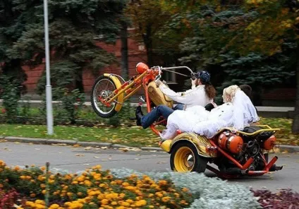 Весілля в стилі екстрим! »