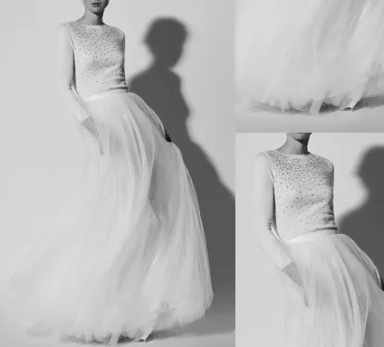 Весільна колекція carolina herrera 2018 фото нових моделей суконь і костюмів (2018) Весільна колекція carolina herrera 2018 фото нових моделей суконь і костюмів