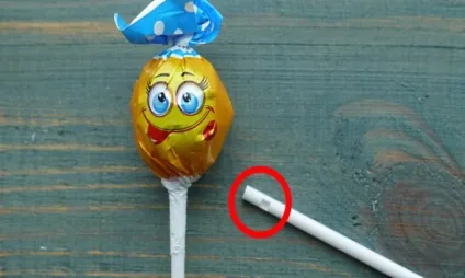 Так ось навіщо потрібна ця маленька дірочка на паличці від chupa chups!