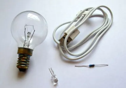 Радіаційна usb лампа, all-he (Лаппа розжарювання) Радіаційна usb лампа, all-he