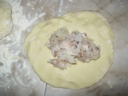 Розтягай з куркою - покроковий рецепт з фото на (приготування їжі) Розтягай з куркою - покроковий рецепт з фото на