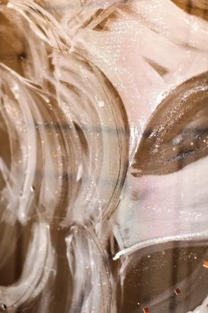 Писана ширма - ефектний елемент весільного декору