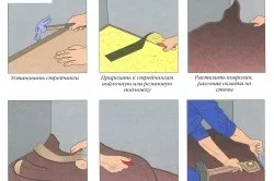 Технологія укладання ковроліну від скотча до стретчинга (скотча) Технологія укладання ковроліну від скотча до стретчинга