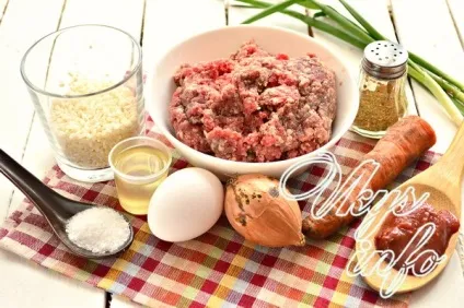 Тефтелі з підливою на сковороді рецепт з фото (сковорода) Тефтелі з підливою на сковороді рецепт з фото
