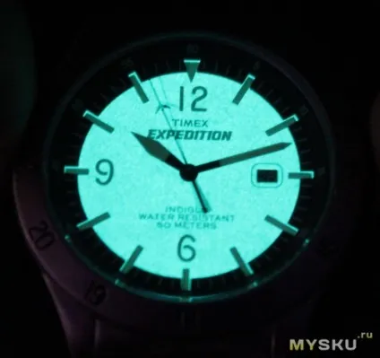 Timex expedition military field resin watch, indiglo, 50 meter, date, t49878 (timex) Timex expedition military field resin watch, indiglo, 50 meter, date, t49878