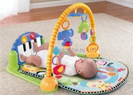 Топ 9 розвиваючих килимків для новонародженої дитини (toys) Топ 9 розвиваючих килимків для новонародженої дитини