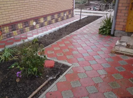 Тротуарна плитка краківський конюшина фото візерунків і варіанти укладання Гжелка (плитка) Тротуарна плитка краківський конюшина фото візерунків і варіанти укладання Гжелка
