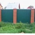 Встановлення огорожі з металопрофілю підготовка, установка, фото (підготовка) Встановлення огорожі з металопрофілю підготовка, установка, фото
